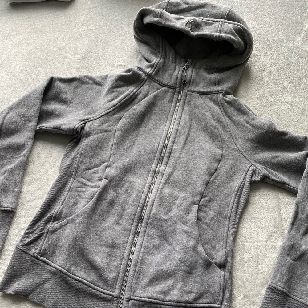 Lululemon Grey Scuba Hoodie